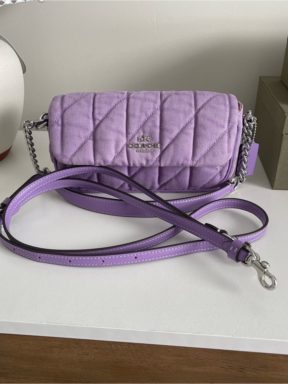 Coach Quilted Hadley Shoulder Bag